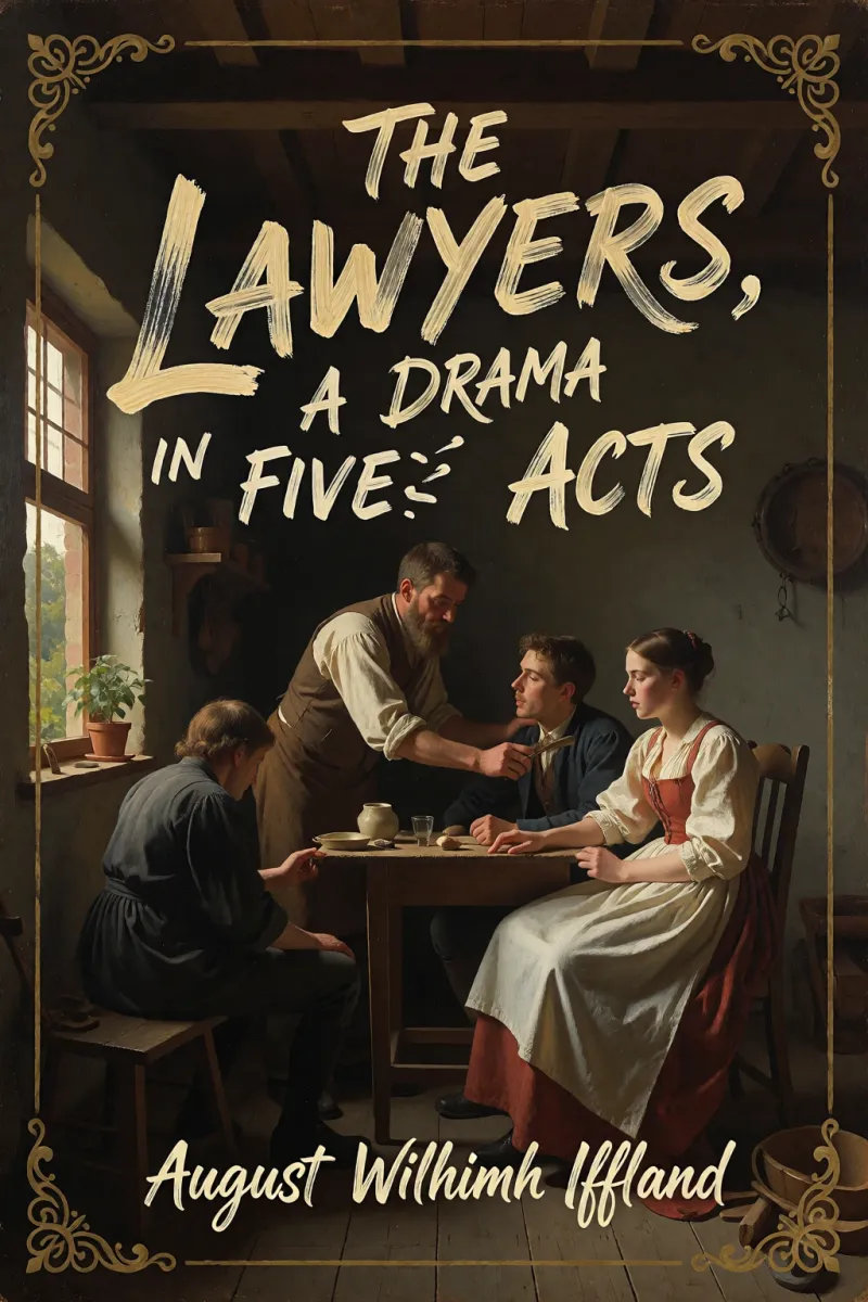 Cover of The Lawyers, A Drama in Five Acts by August Wilhelm Iffland