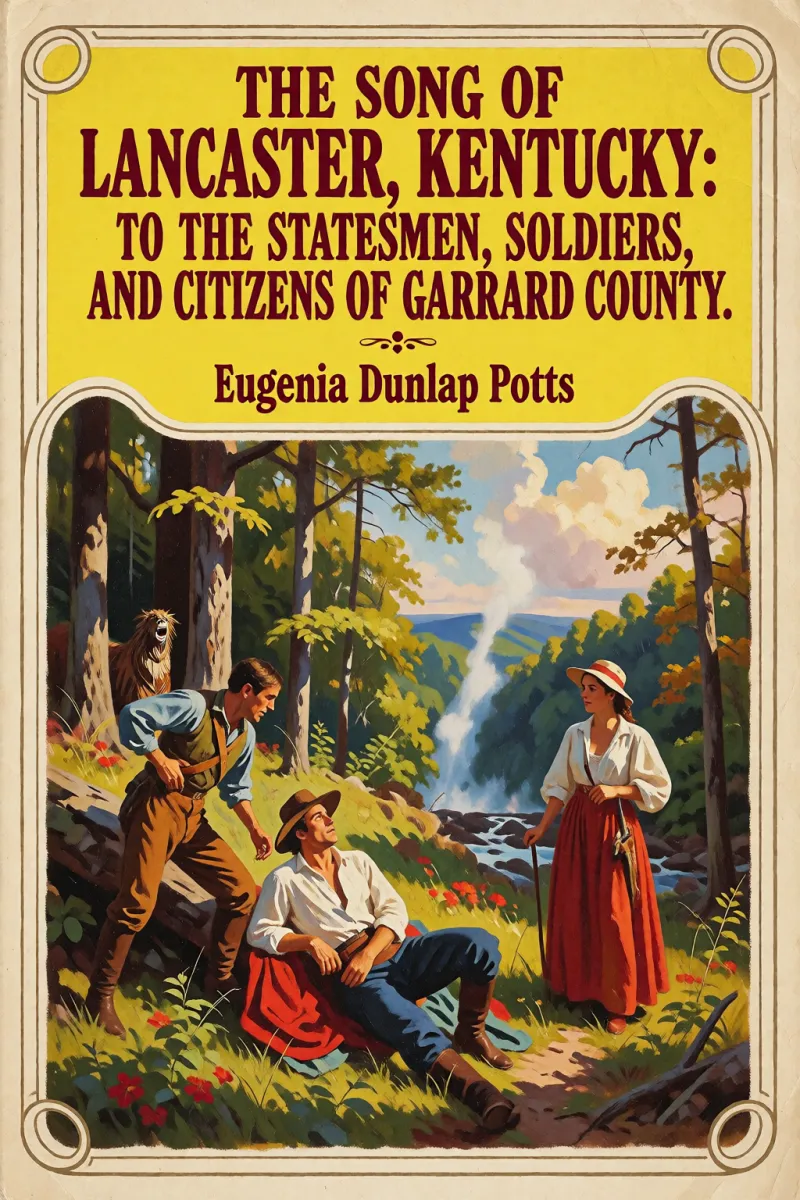 Cover of The Song of Lancaster, Kentucky: To the statesmen, soldiers, and citizens of Garrard County. by Eugenia Dunlap Potts