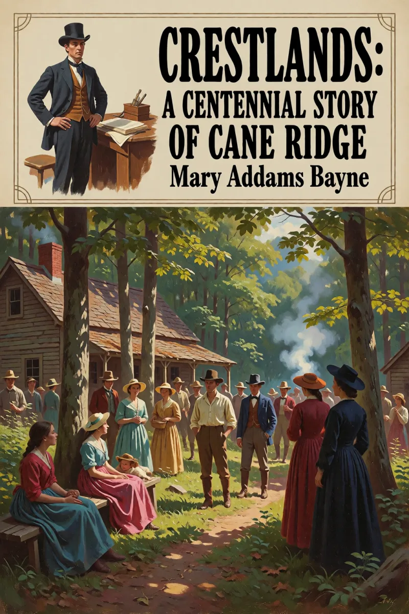 Cover of Crestlands: A Centennial Story of Cane Ridge by Mary Addams Bayne