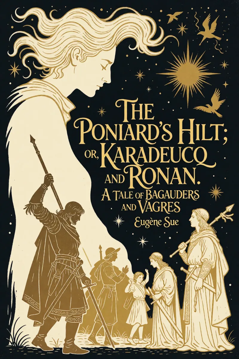 Cover of The Poniard's Hilt; Or, Karadeucq and Ronan. A Tale of Bagauders and Vagres by Eugène Sue