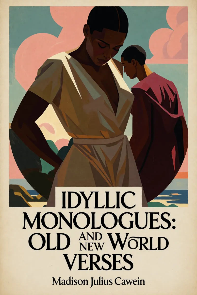 Cover of Idyllic Monologues: Old and New World Verses by Madison Julius Cawein