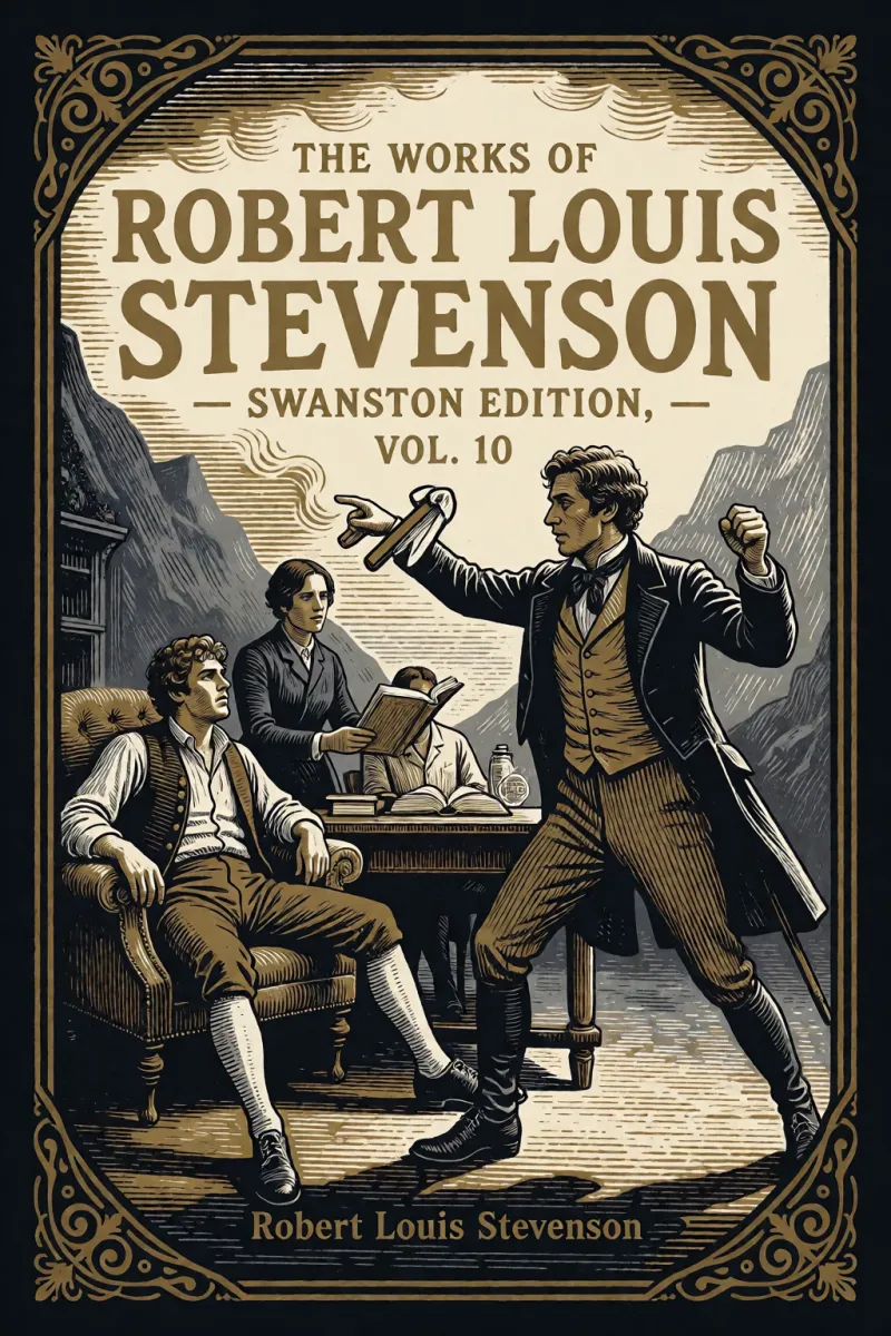 Cover of The Works of Robert Louis Stevenson - Swanston Edition, Vol. 10 by Robert Louis Stevenson