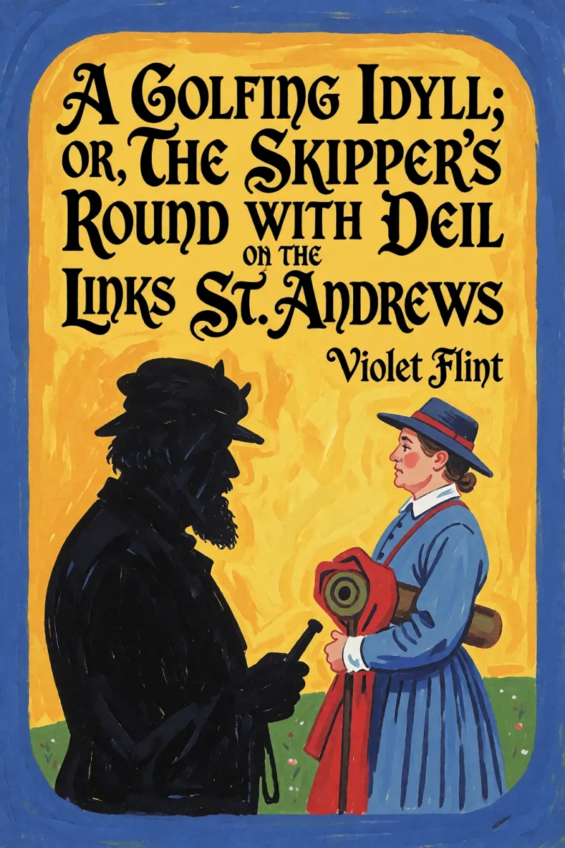 Cover of A Golfing Idyll; Or, The Skipper's Round with the Deil On the Links of St. Andrews by Violet Flint