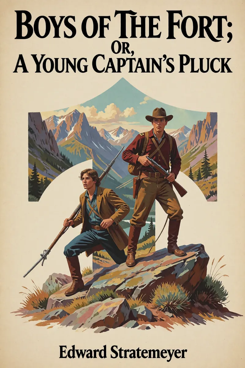 Cover of Boys of The Fort; Or, A Young Captain's Pluck by Edward Stratemeyer