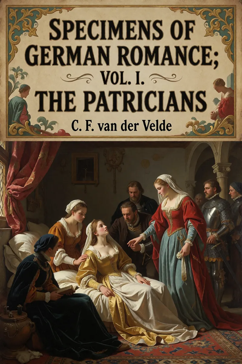 Cover of Specimens of German Romance; Vol. I. The Patricians by C. F. van der Velde