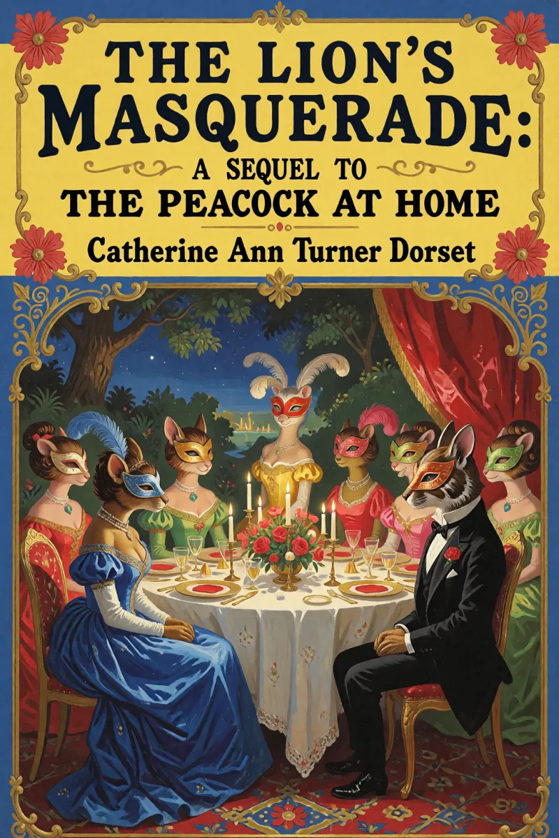 Cover of The Lion's Masquerade: A Sequel to The Peacock at Home by Catherine Ann Turner Dorset