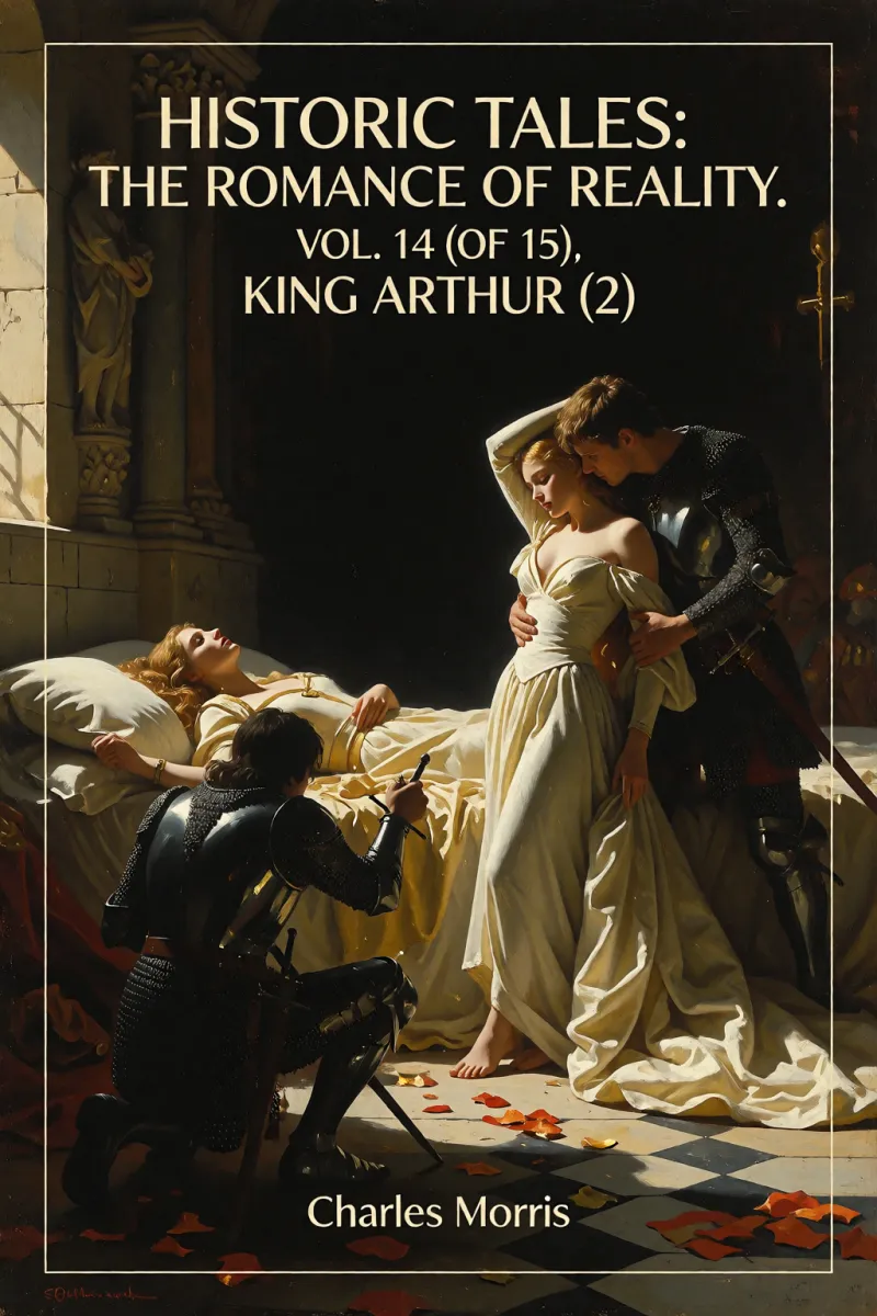 Cover of Historic Tales: The Romance of Reality. Vol. 14 (of 15), King Arthur (2) by Charles Morris