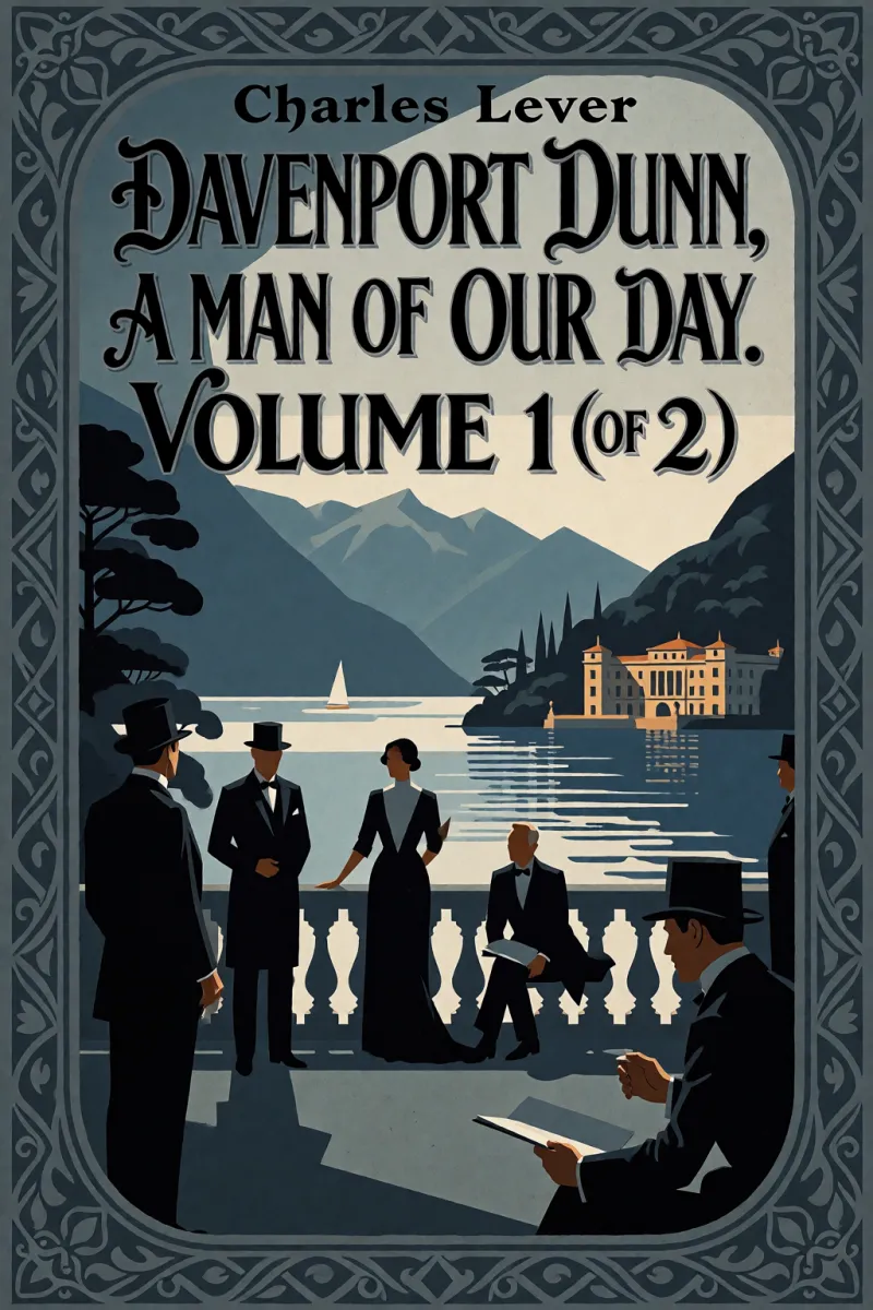 Cover of Davenport Dunn, a Man of Our Day. Volume 1 (of 2) by Charles Lever