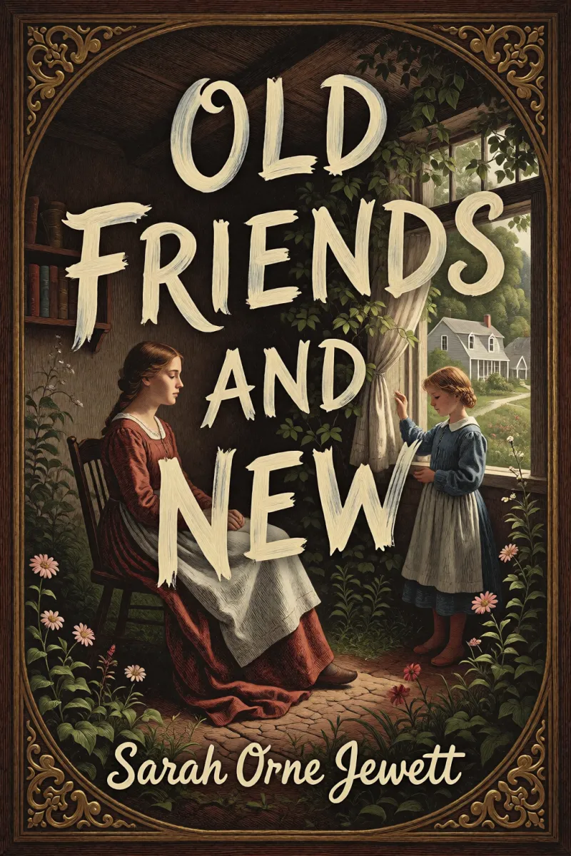 Cover of Old Friends and New by Sarah Orne Jewett