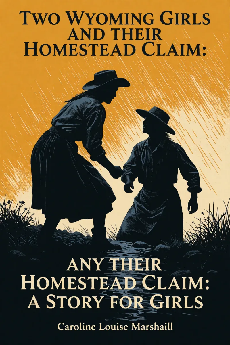 Cover of Two Wyoming Girls and Their Homestead Claim: A Story for Girls by Caroline Louise Marshall