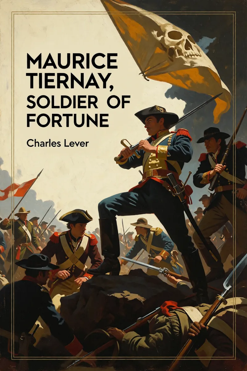 Cover of Maurice Tiernay, Soldier of Fortune by Charles Lever