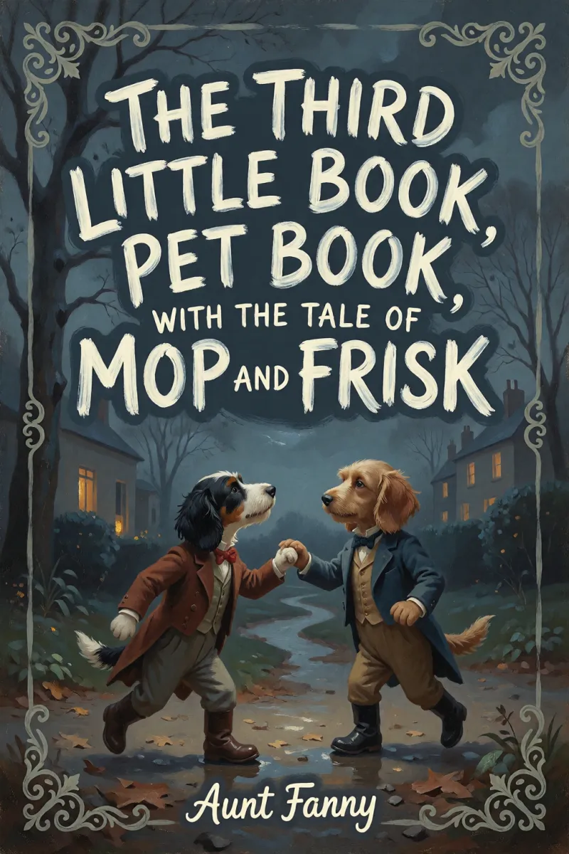 Cover of The Third Little Pet Book, with the Tale of Mop and Frisk by Aunt Fanny