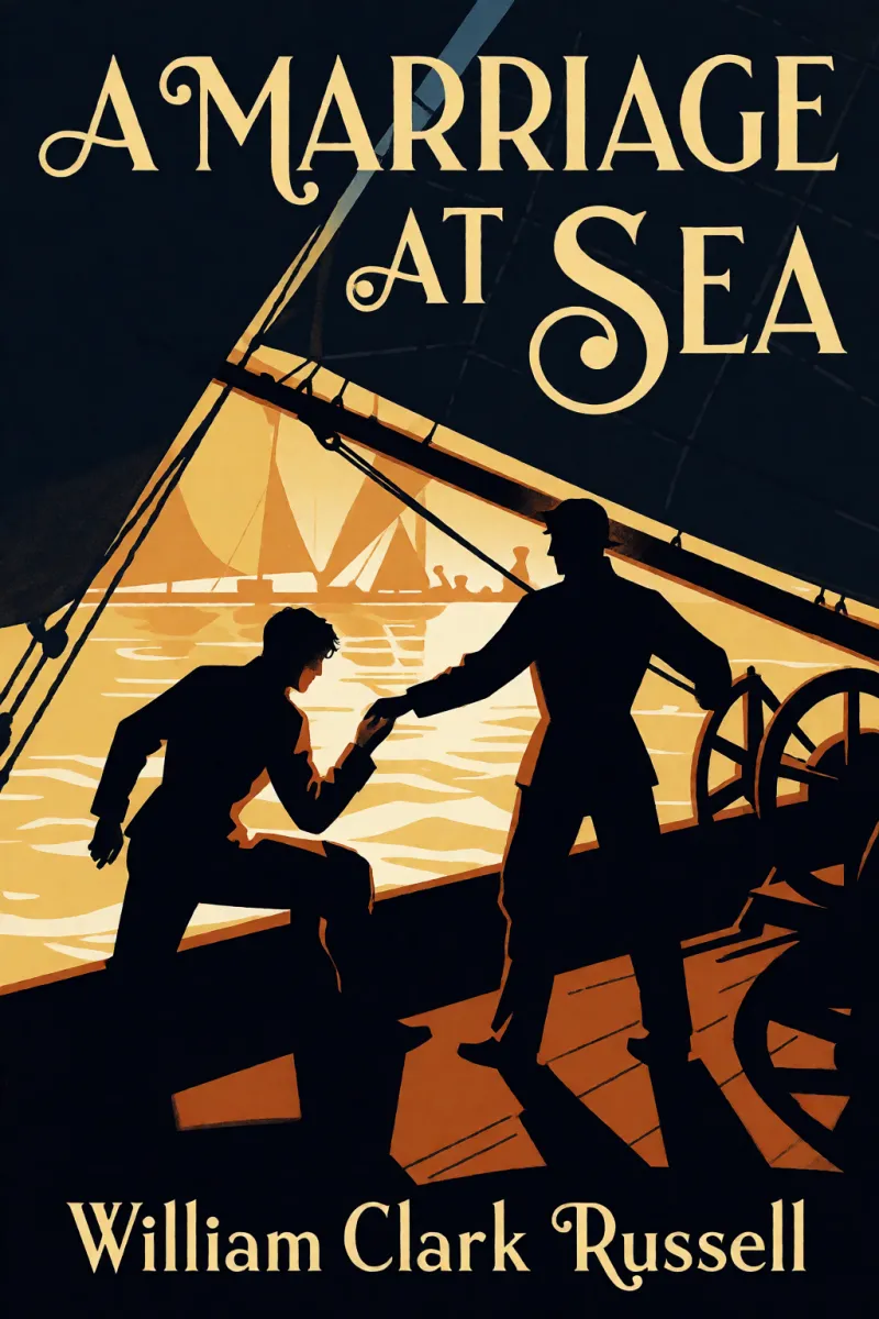 Cover of A Marriage at Sea by William Clark Russell