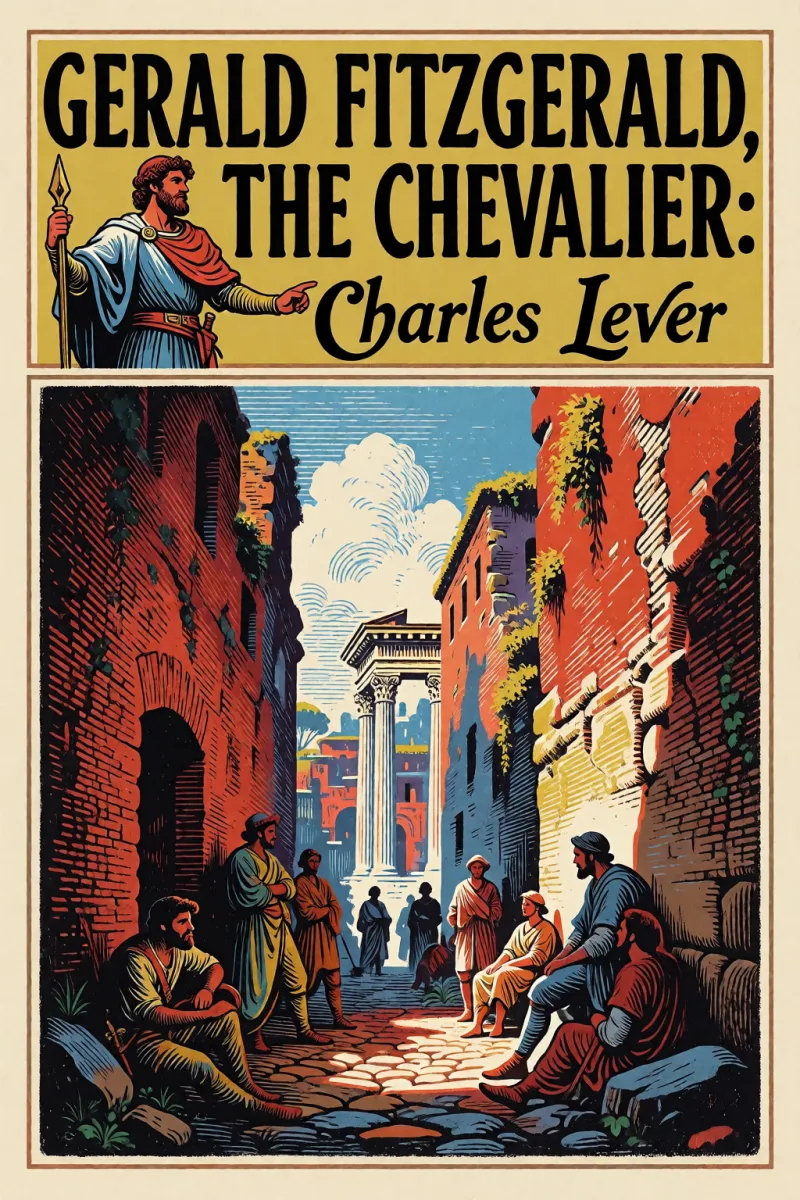 Cover of Gerald Fitzgerald, the Chevalier: A Novel by Charles Lever