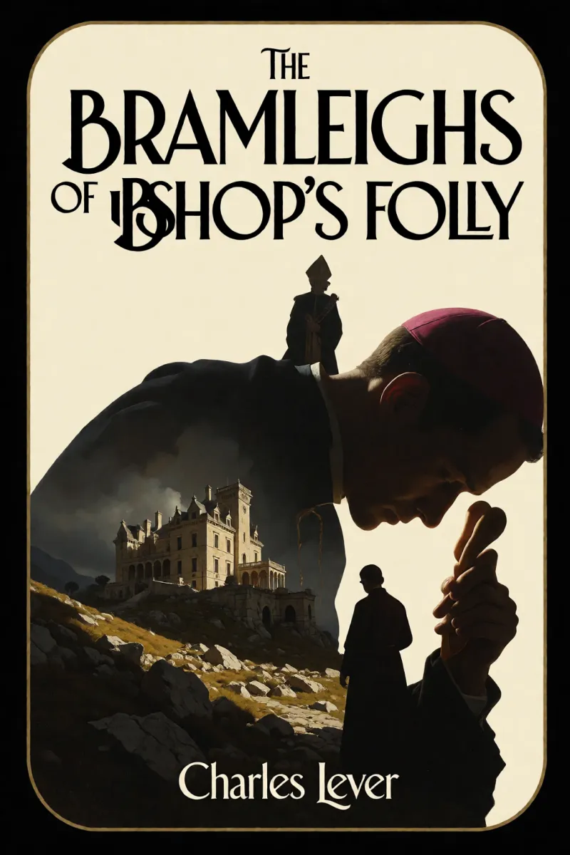 Cover of The Bramleighs of Bishop's Folly by Charles Lever