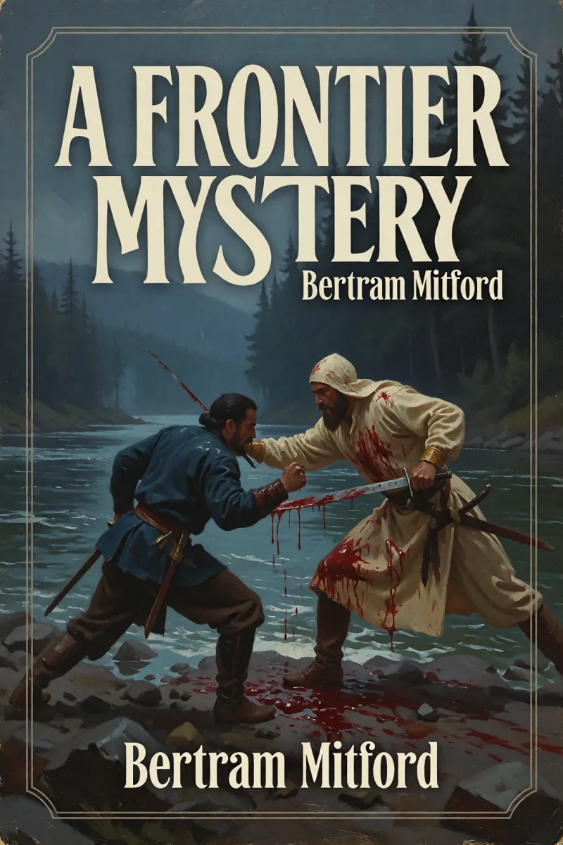 Cover of A Frontier Mystery by Bertram Mitford