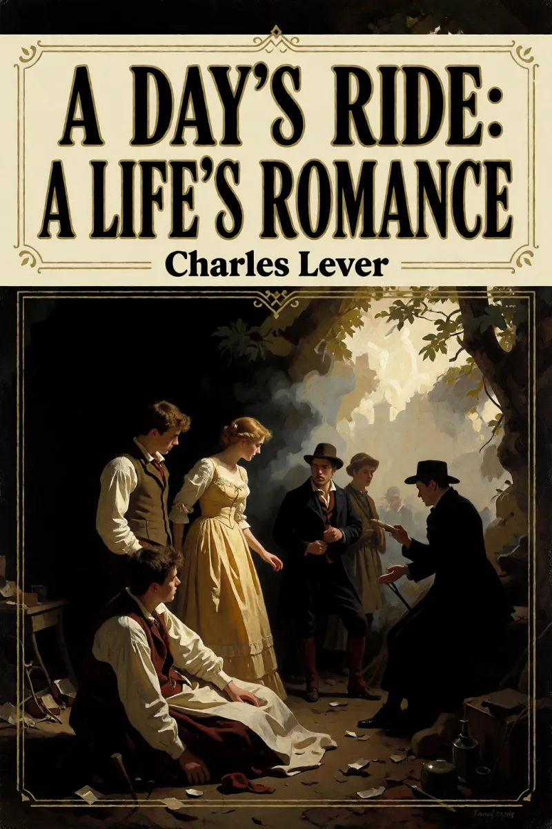 Cover of A Day's Ride: A Life's Romance by Charles Lever