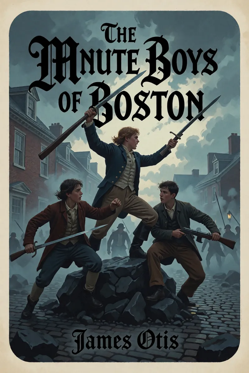 Cover of The Minute Boys of Boston by James Otis