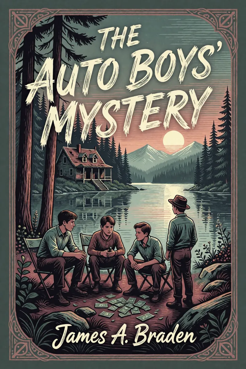 Cover of The Auto Boys' Mystery by James A. Braden
