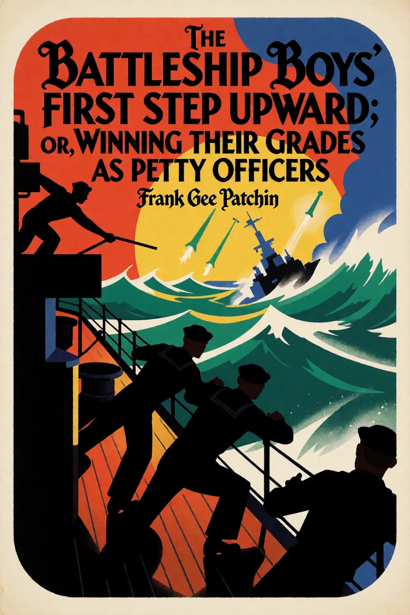 Cover of The Battleship Boys' First Step Upward; Or, Winning Their Grades as Petty Officers by Frank Gee Patchin