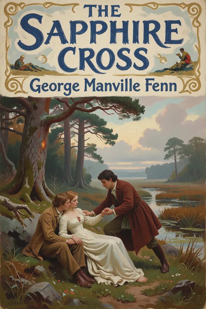 Cover of The Sapphire Cross by George Manville Fenn