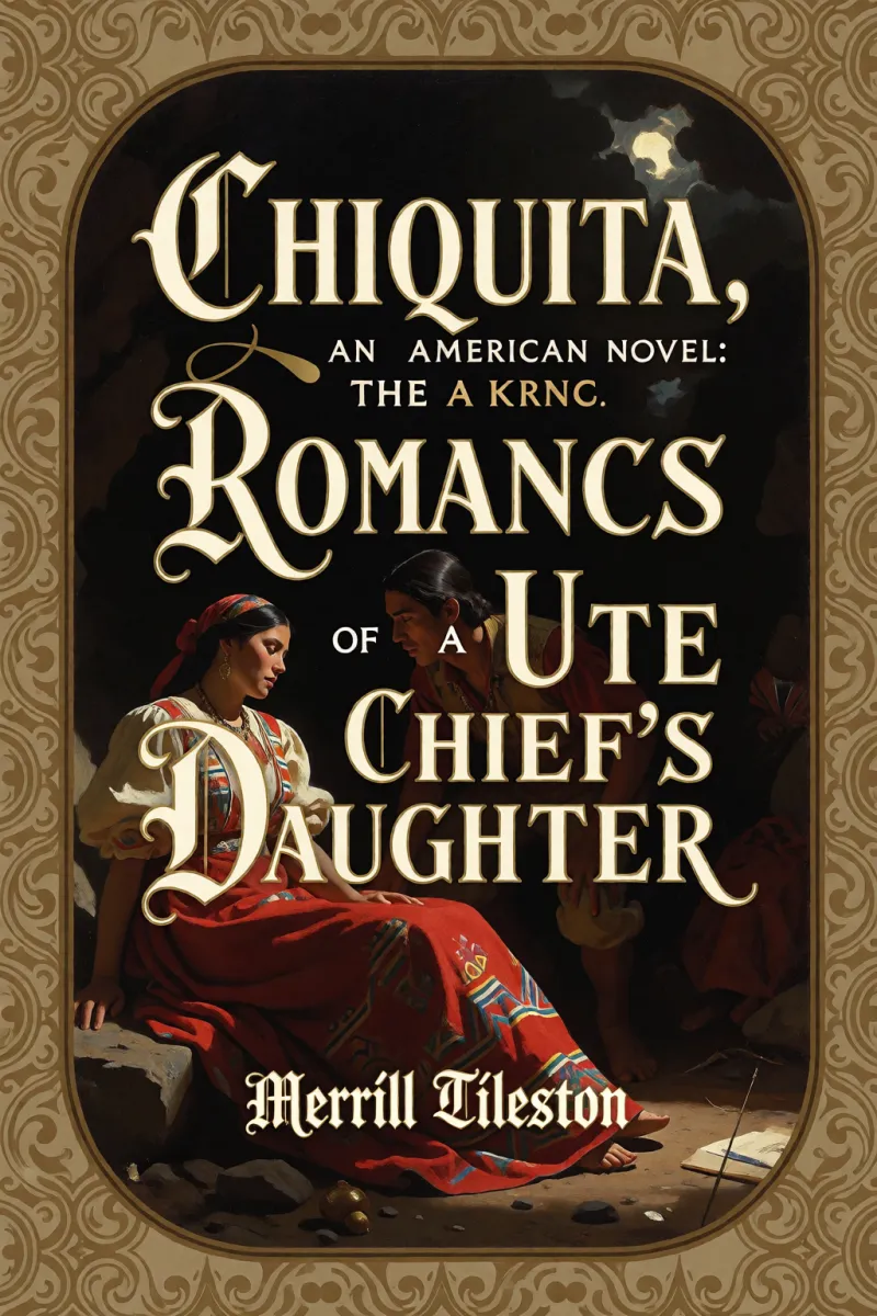 Cover of Chiquita, an American Novel: The Romance of a Ute Chief's Daughter by Merrill Tileston