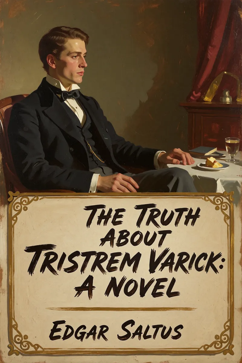 Cover of The Truth About Tristrem Varick: A Novel by Edgar Saltus