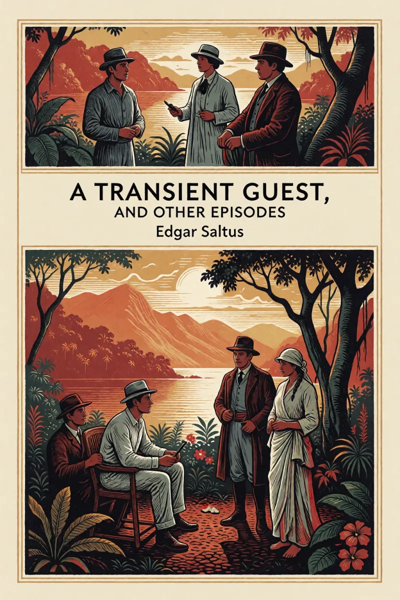 Cover of A Transient Guest, and Other Episodes by Edgar Saltus