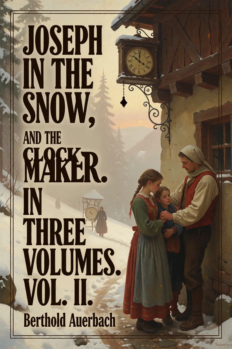 Cover of Joseph in the Snow, and The Clockmaker. In Three Volumes. Vol. II. by Berthold Auerbach