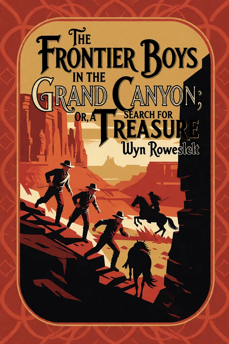 Cover of The Frontier Boys in the Grand Canyon; Or, A Search for Treasure by Wyn Roosevelt