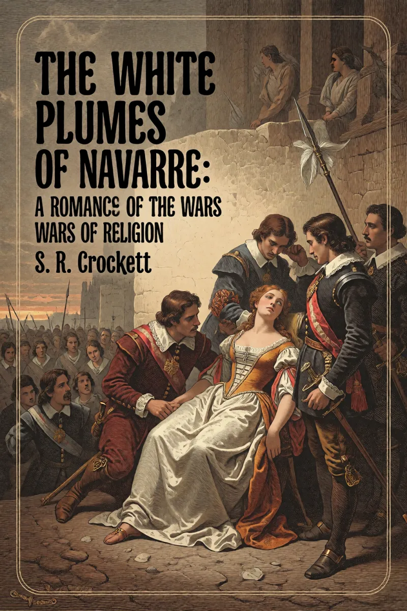 Cover of The White Plumes of Navarre: A Romance of the Wars of Religion by S. R. Crockett