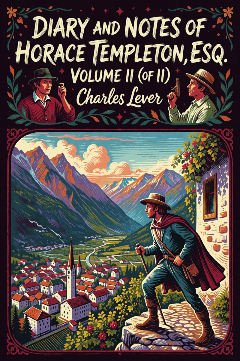 Cover of Diary And Notes Of Horace Templeton, Esq. Volume II (of II) by Charles Lever