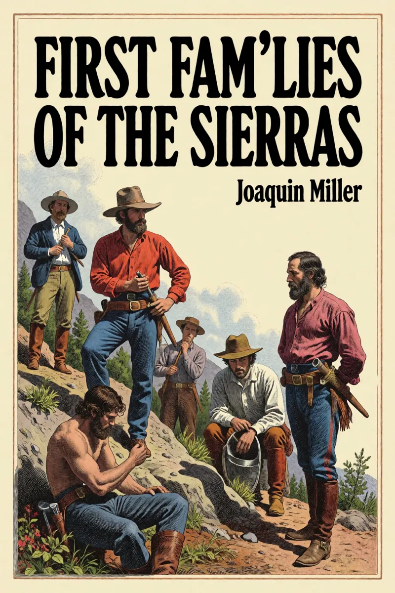 Cover of First Fam'lies of the Sierras by Joaquin Miller