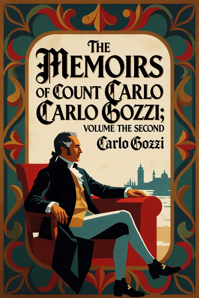 Cover of The Memoirs of Count Carlo Gozzi; Volume the Second by Carlo Gozzi
