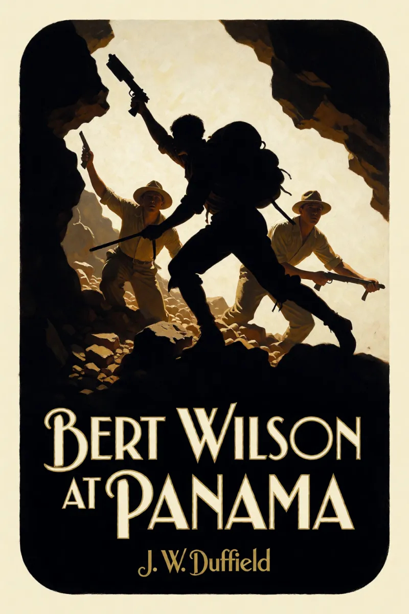 Cover of Bert Wilson at Panama by J. W. Duffield