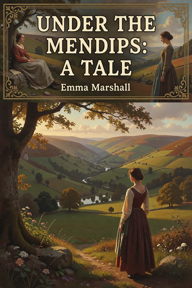 Cover of Under the Mendips: A Tale by Emma Marshall
