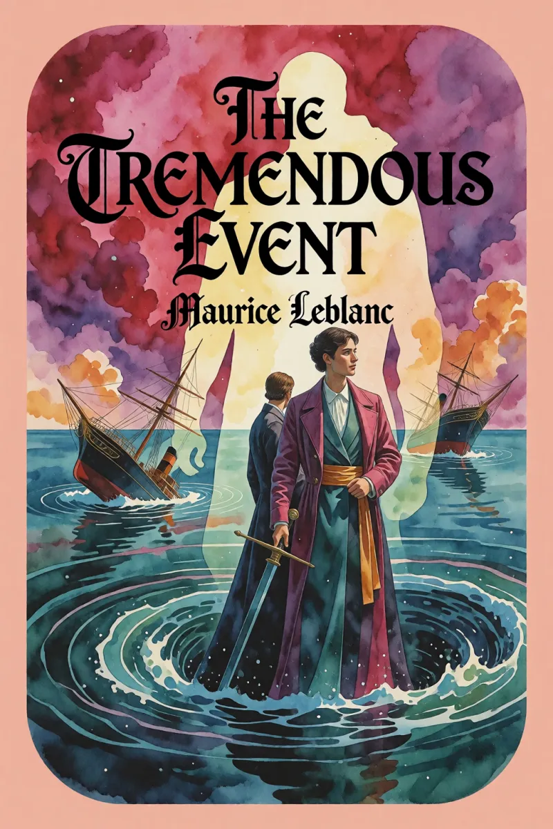 Cover of The Tremendous Event by Maurice Leblanc