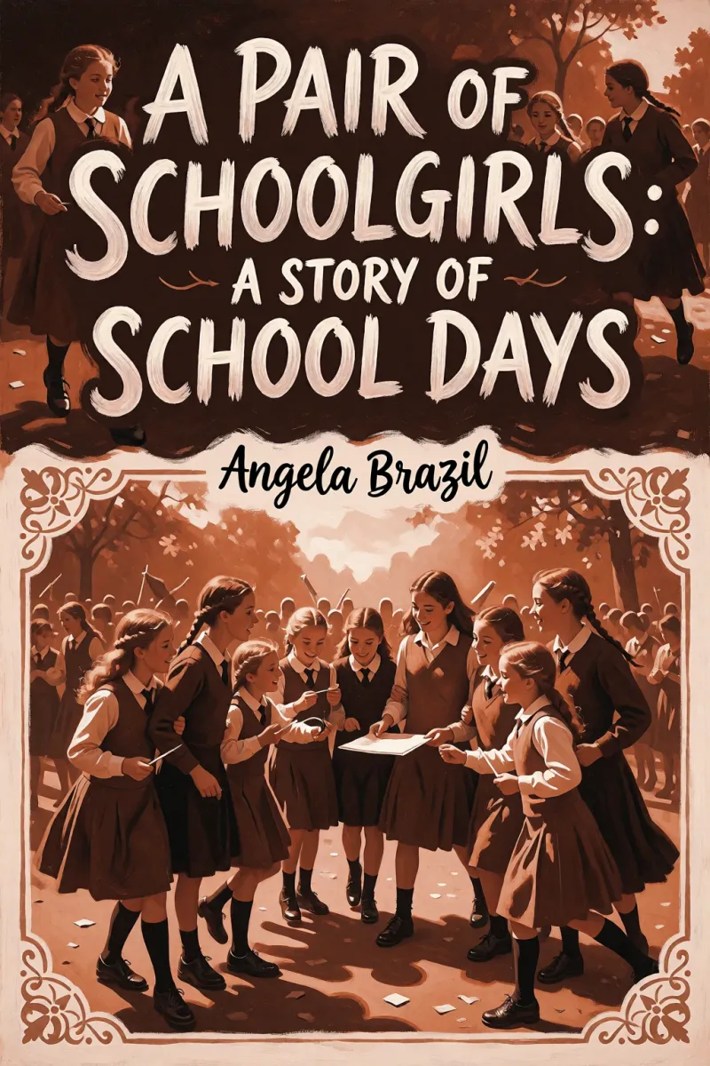 Cover of A Pair of Schoolgirls: A Story of School Days by Angela Brazil