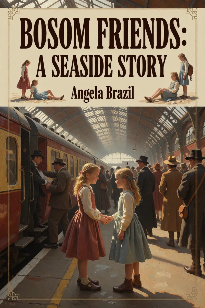 Cover of Bosom Friends: A Seaside Story by Angela Brazil