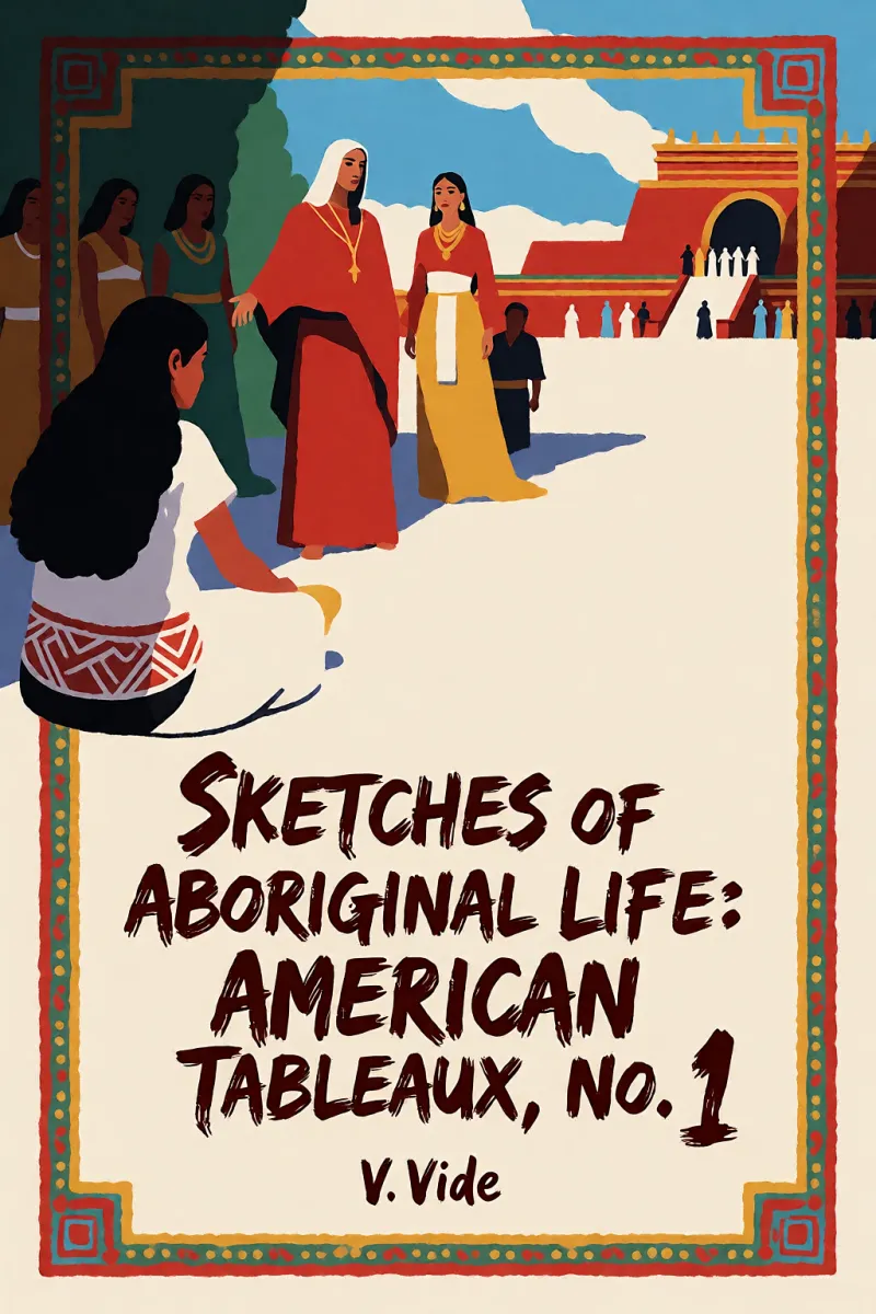 Cover of Sketches of Aboriginal Life: American Tableaux, No. 1 by V. Vide