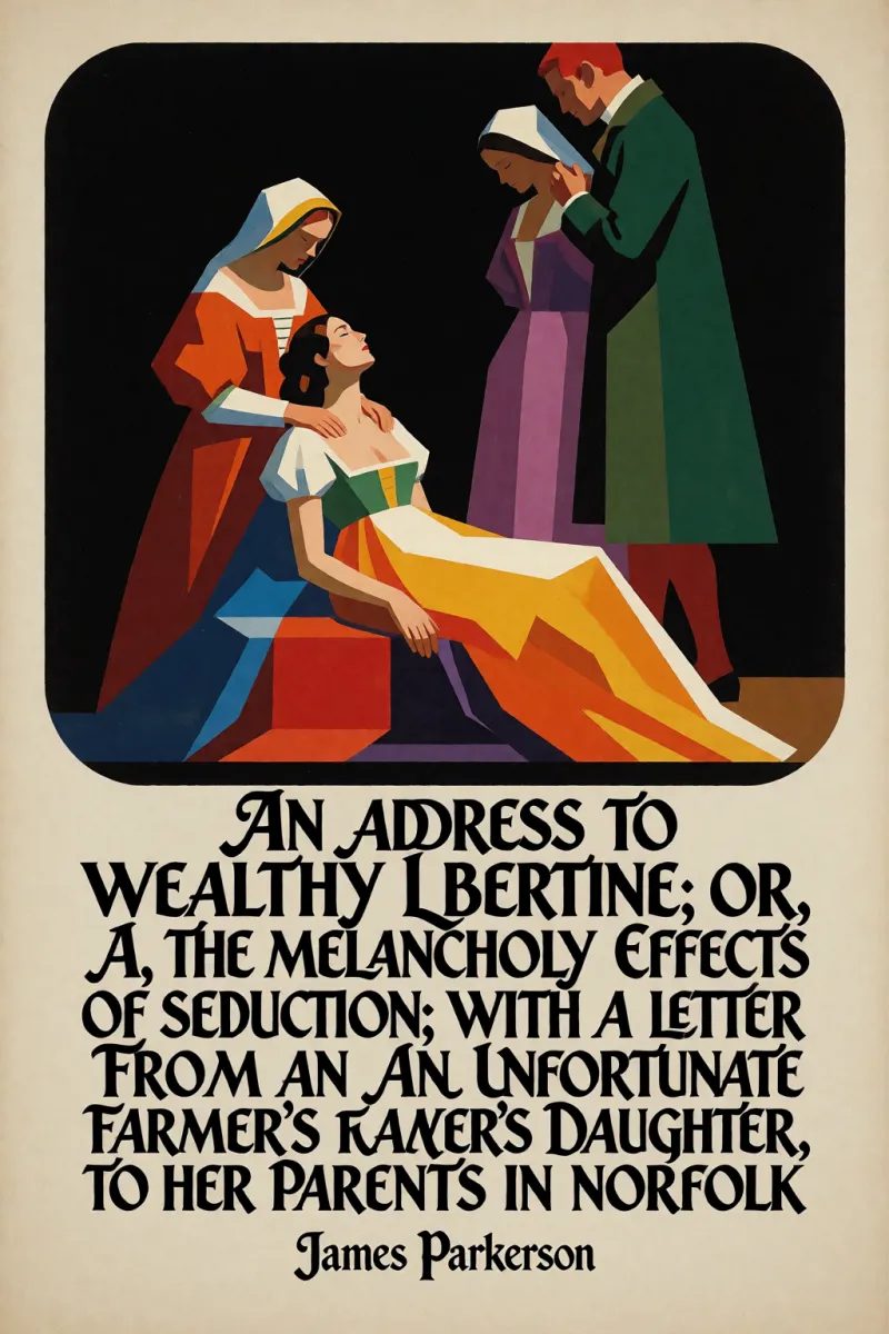 Cover of An Address to a Wealthy Libertine: or, the Melancholy Effects of Seduction; with a Letter from an Unfortunate Farmer's Daughter, to her Parents in Norfolk by James Parkerson