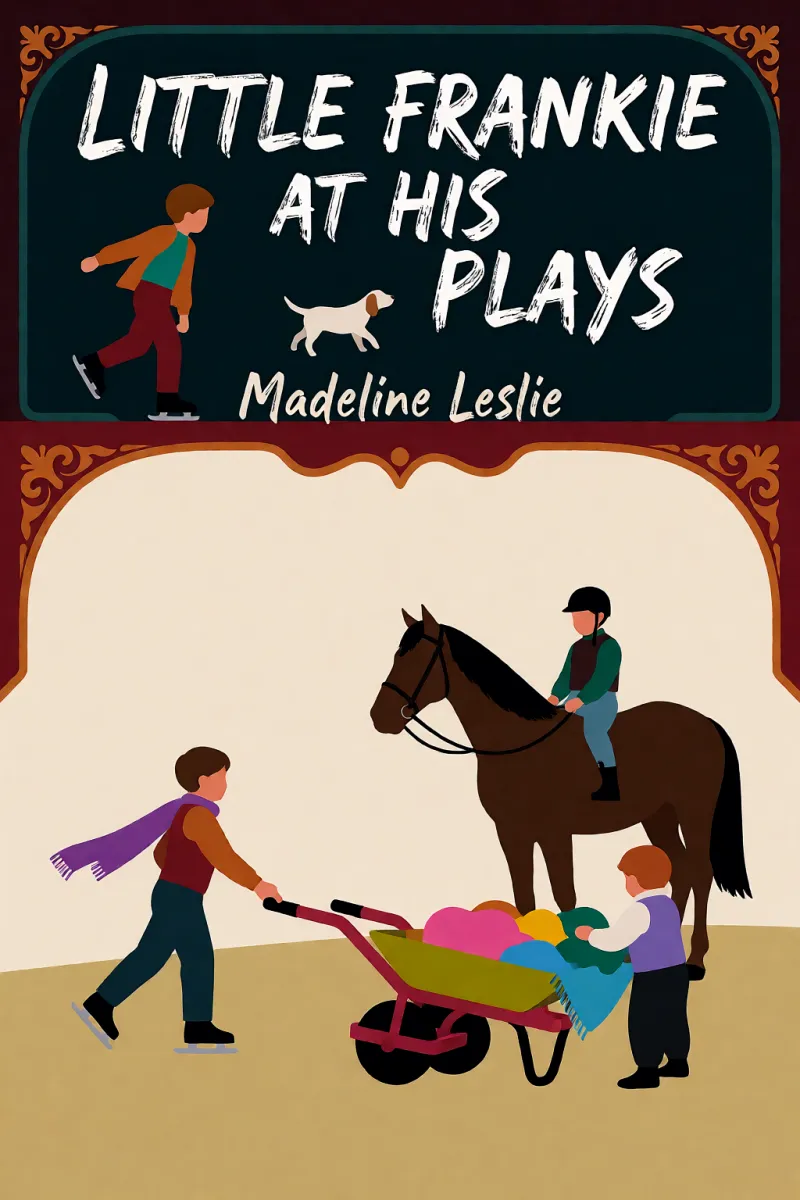 Cover of Little Frankie at His Plays by Madeline Leslie