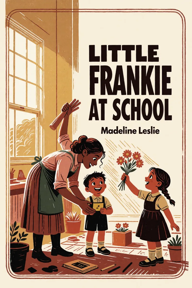 Cover of Little Frankie at School by Madeline Leslie