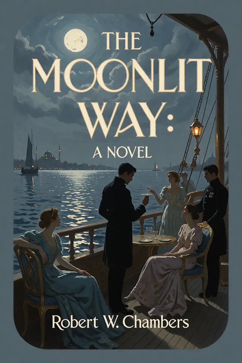 Cover of The Moonlit Way: A Novel by Robert W. Chambers