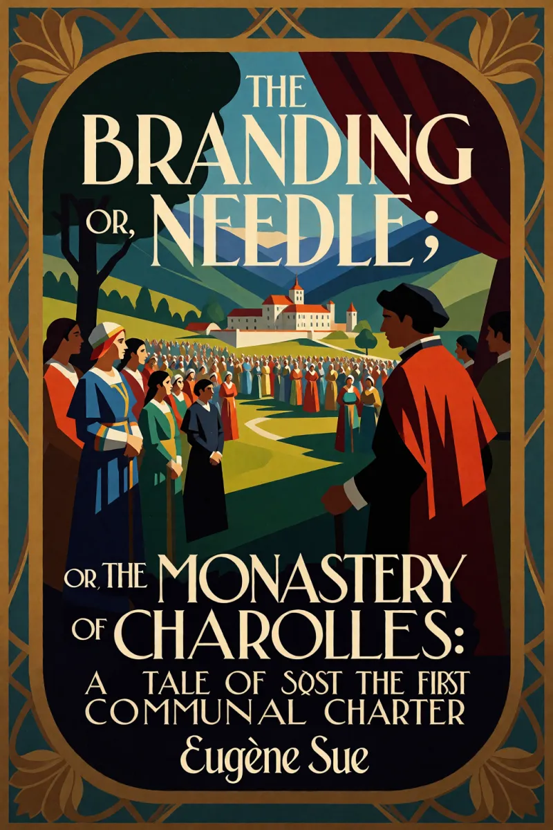 Cover of The Branding Needle; or, The Monastery of Charolles: A Tale of the First Communal Charter by Eugène Sue
