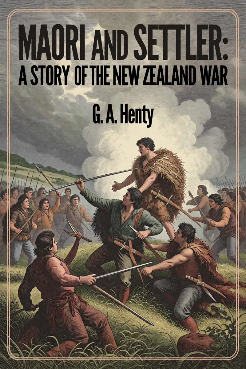 Cover of Maori and Settler: A Story of The New Zealand War by G. A. Henty
