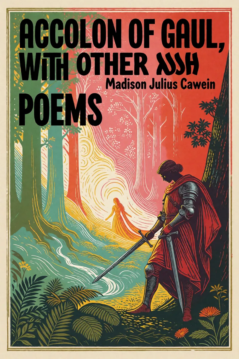 Cover of Accolon of Gaul, with Other Poems by Madison Julius Cawein