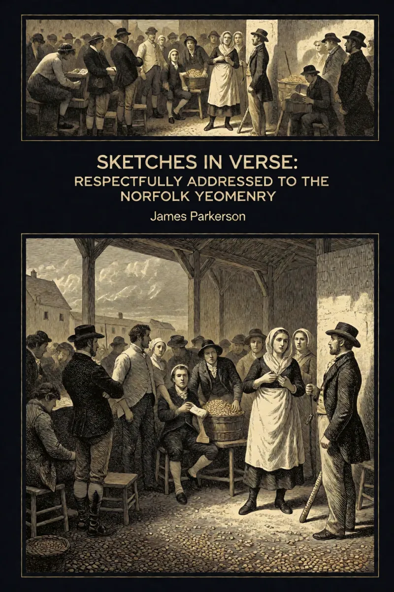 Cover of Sketches in Verse: respectfully addressed to the Norfolk Yeomenry by James Parkerson