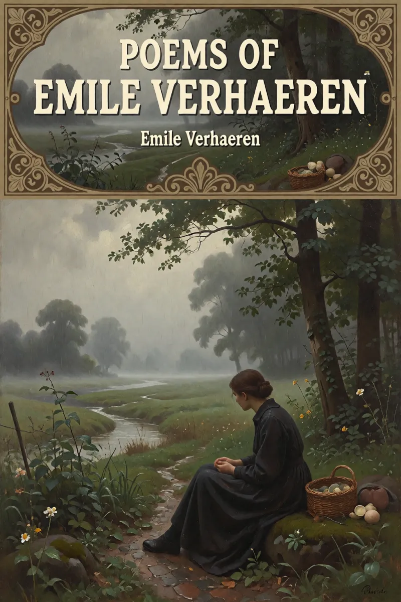 Cover of Poems of Emile Verhaeren by Emile Verhaeren