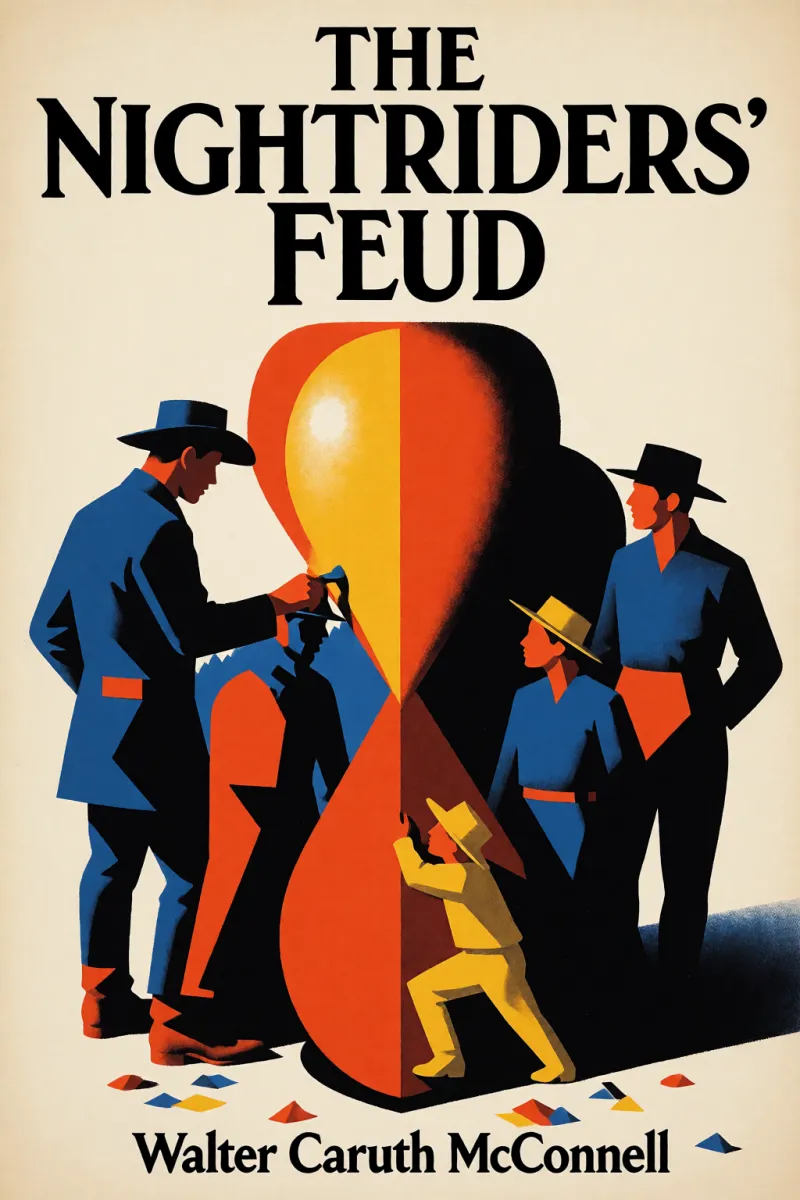 Cover of The Nightriders' Feud by Walter Caruth McConnell